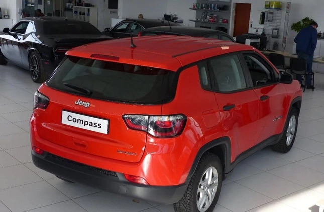 Jeep Compass cena 69999 przebieg: 42970, rok produkcji 2017 z Izbica Kujawska małe 191